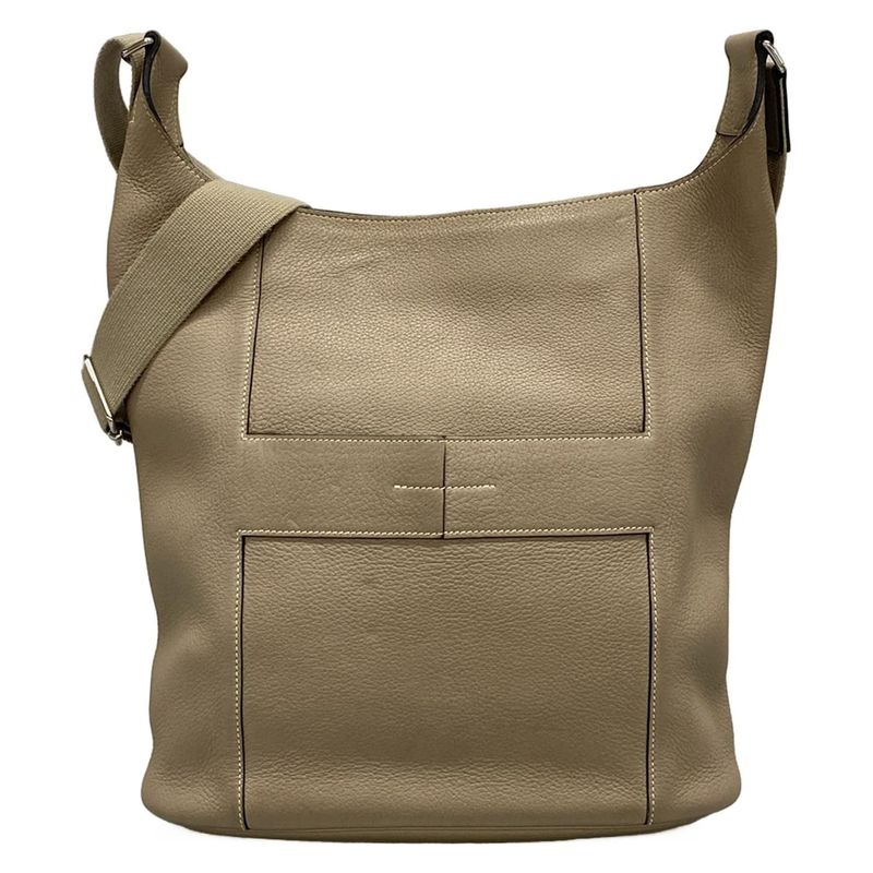 Hermes Shoulder Bag Good News GM Grey-beige