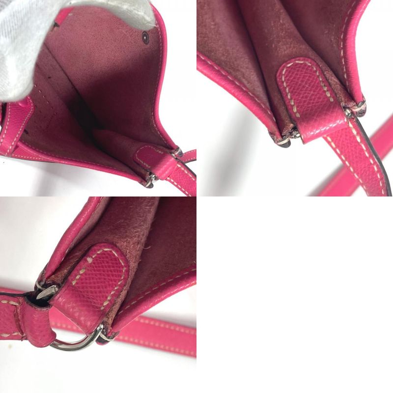 Hermes Shoulder Bag Evelyn TPM 16 Evelyn TPM Leather Rose Tillian Pink
