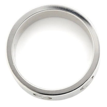 Cartier Ring Love Ring 18k White Gold White Gold #51(jp11) Love Ring 750 18k Wg