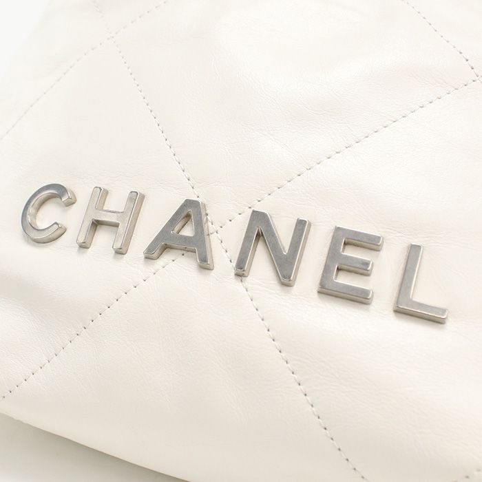 Chanel 2WAY Chain Chanel 22 As3980 Crossbody Shoulder Bag Calf Pukekje8 Women's