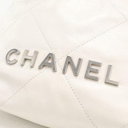 Chanel 2WAY Chain Chanel 22 As3980 Crossbody Shoulder Bag Calf Pukekje8 Women's