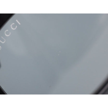 Gucci Eyewear Sunglass Es Square Shape Black Gold Plastic Acetate Frame