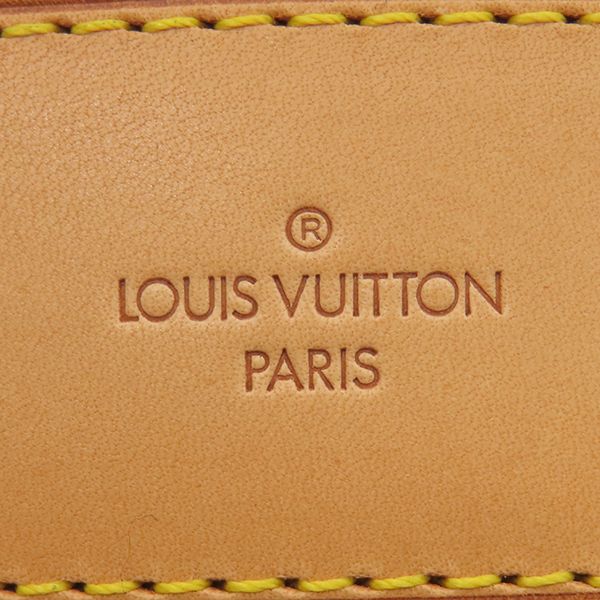 Louis Vuitton Shoulder Strap Nubuck 110cm (43.31in) Nubuck Beige Gold Hardware
