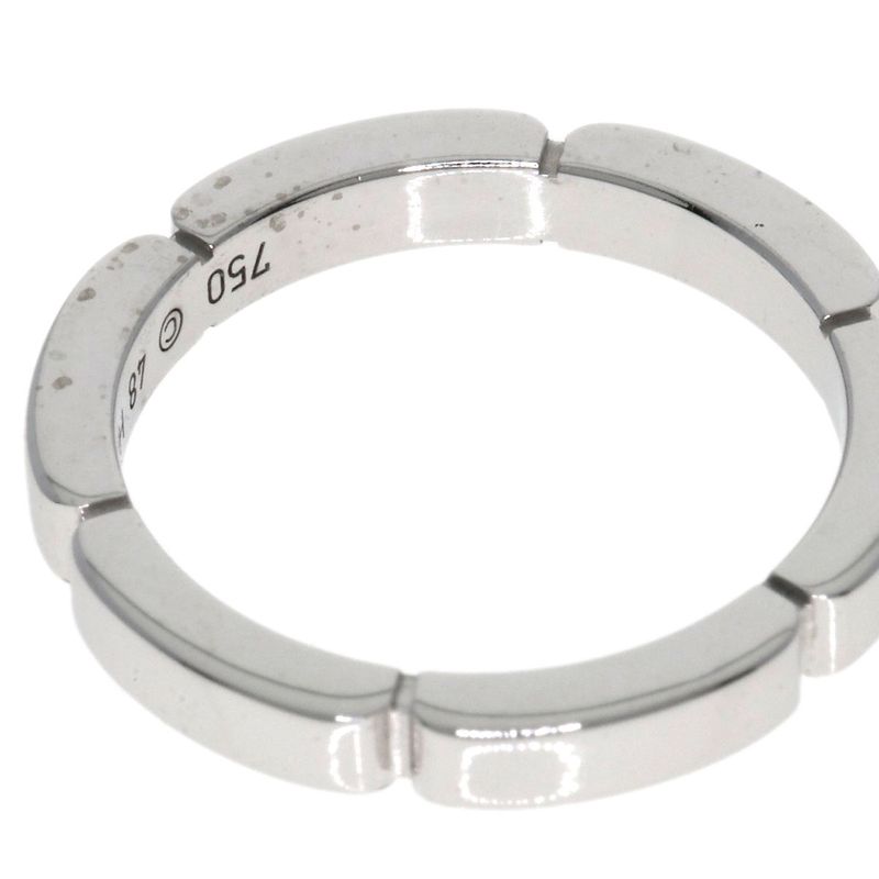 Cartier Maillon Panthère #48 Ring 18K White Gold Ladies