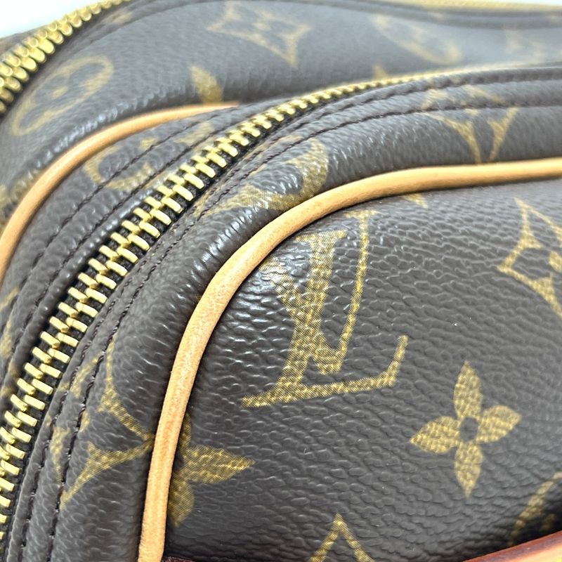 Louis Vuitton Shoulder Bag Reporter PM M45254 Monogram Canvas Brown