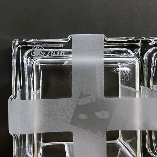 Tiffany & Co Box Clear Bow Never Used Excellent Condition Ribbon Crystal Glass