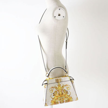 Fendace Fendi X Versace Collaboration 8bn244 Mini Peekaboo