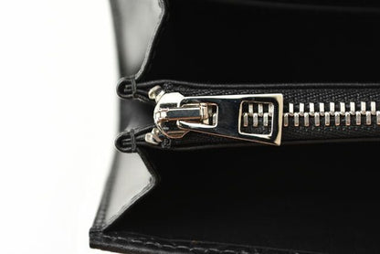 Loewe Wallet Unisex Loewe Long Wallet Anagram Calfskin Black