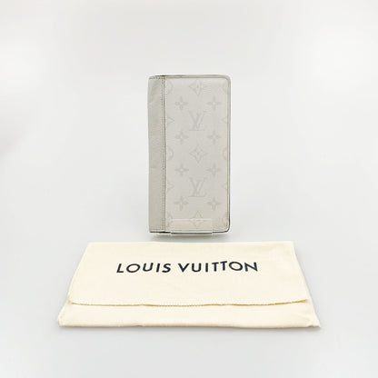 Louis Vuitton Portefeuille Brother Nm Taiga Llama Bifold Long Wallet M30889