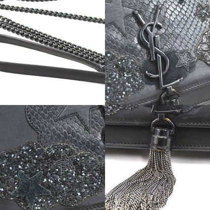 Saint Laurent Crossbody Shoulder Bag Wallet Chain