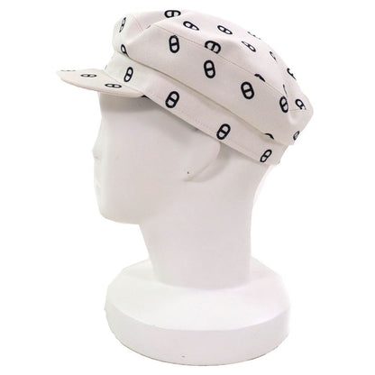 Hermes Vauban Chaine D'ancre Toile Ashe Serie Hardware Cotton Canvas Casket Hat