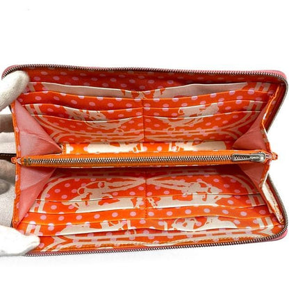 Hermes Round Zipper Long Wallet Azap Silk Quinn F22180
