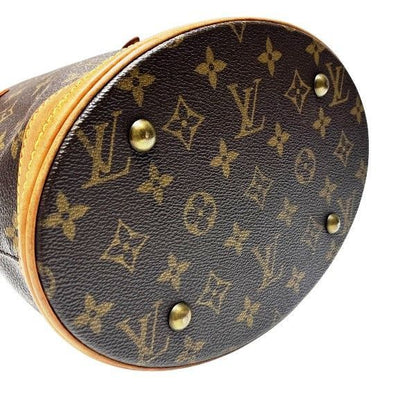 Louis Vuitton Monogram Petit Bucket M42238 Bag Tote Bag Women