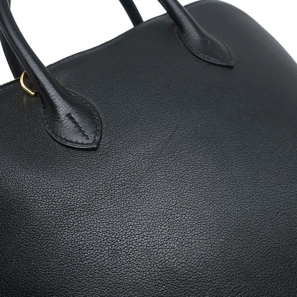 Hermes 2-Way Bag Bolide 1923 30 Taurillon Nobillo Black Gold Hardware Black a