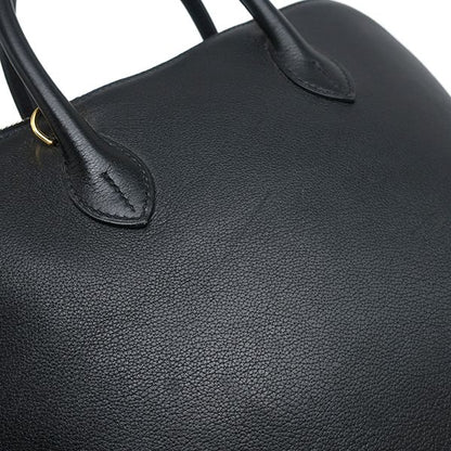 Hermes 2-Way Bag Bolide 1923 30 Taurillon Nobillo Black Gold Hardware Black a