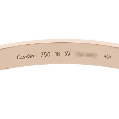 Cartier LOVE Bracelet 18K Pink Gold Love Bracelet Men's 16