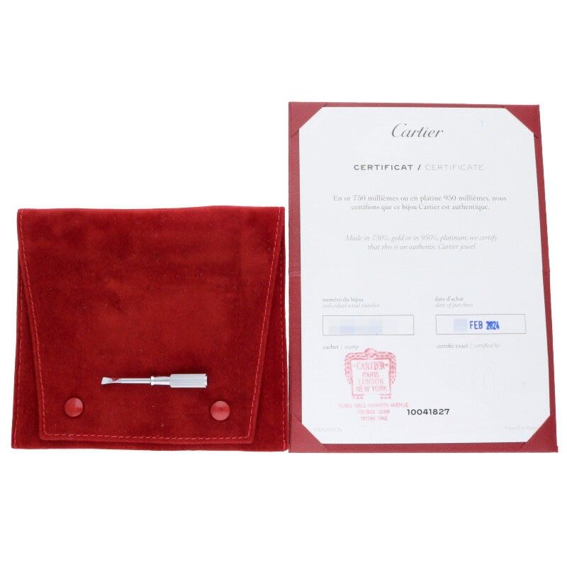 Cartier Bracelet 4P Diamonds 18kwg 4P Diamond Love Bracelet Men 17