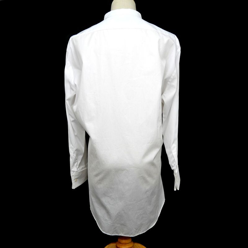 Dior Blouse No Color Bi-white 34 Hachi Logo Embroidery Long Sleeve