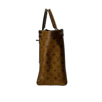 Louis Vuitton M45321 Monogram - Giant Reverse Handbag On-the-go MM Tote Bag