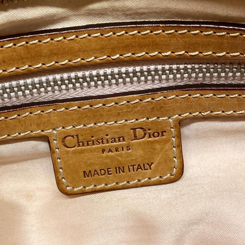 Dior/christian Dior Handbag Romantictrotter Lcs44706 Ivory X Beige X Brown