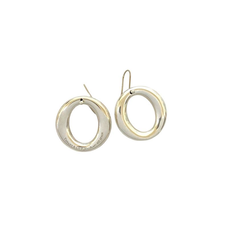 Tiffany & Co Elsa Peretti Seviana Hook Earrings