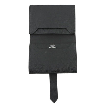 Exhibited Hermes Bearn Monochrome So Black Card Case Epson B Engraved Bearn