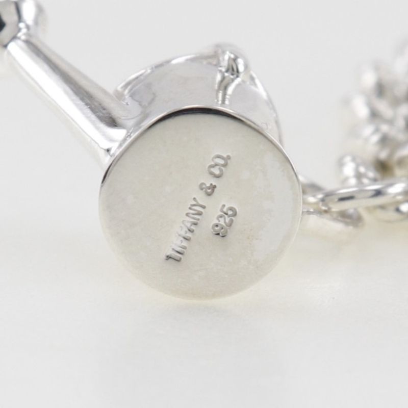 Tiffany & Co Pot Charm With House Design From Back In 925 Silver 29.2g Bracelet