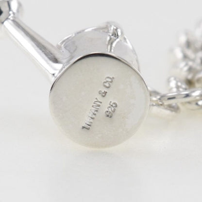 Tiffany & Co Pot Charm With House Design From Back In 925 Silver 29.2g Bracelet