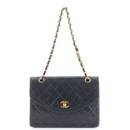 Chanel With Serial Seal Matelasse Lambskin Leather 2WAY Shoulder Bag Crossbody