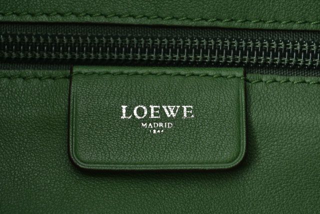 Loewe Shoulder Bag Shopper Tote A4 Compartment Loewe Bag Anagram Leather Dark
