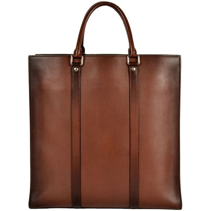 Louis Vuitton Sac Pla Tote Nomade M52687 Brown Nz3119 Ombre Leather Calf Men's