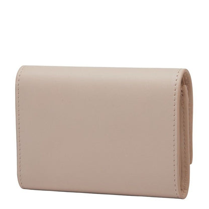 Loewe Pebble Vertical Wallet Small Pink Leather Women Loewe