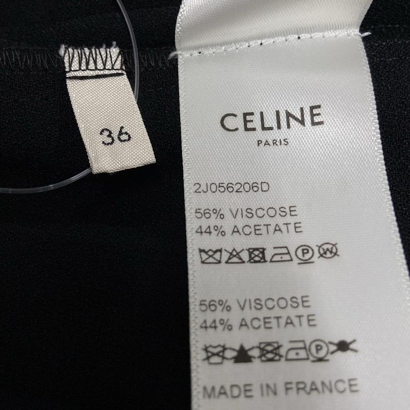 Celine Skirt Size 36 S Women - 2j056206d Black Pleated/size36