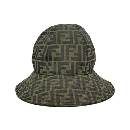 Fendi Hat Zucca Brown Black Others