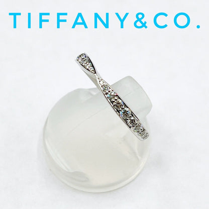 Tiffany & Co. Harmony Half Diamond Platinum Ring
