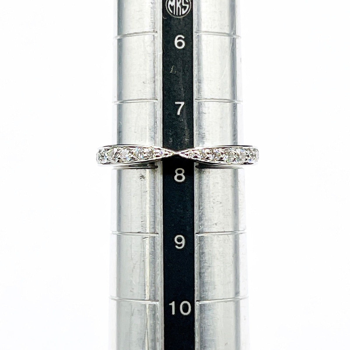 Tiffany & Co. Harmony Half Diamond Platinum Ring — view 6