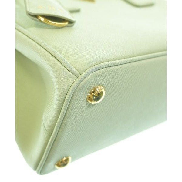 Prada Handbag Leather Green — view 12