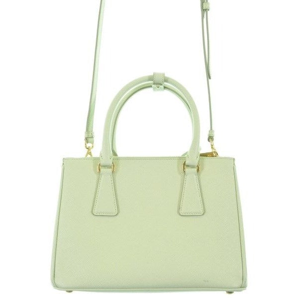 Prada Handbag Leather Green — view 2