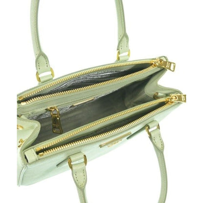Prada Handbag Leather Green — view 4