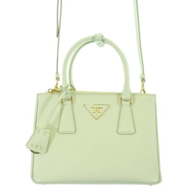Prada Handbag Leather Green