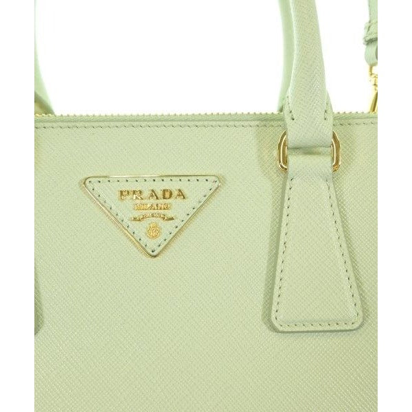 Prada Handbag Leather Green — view 7