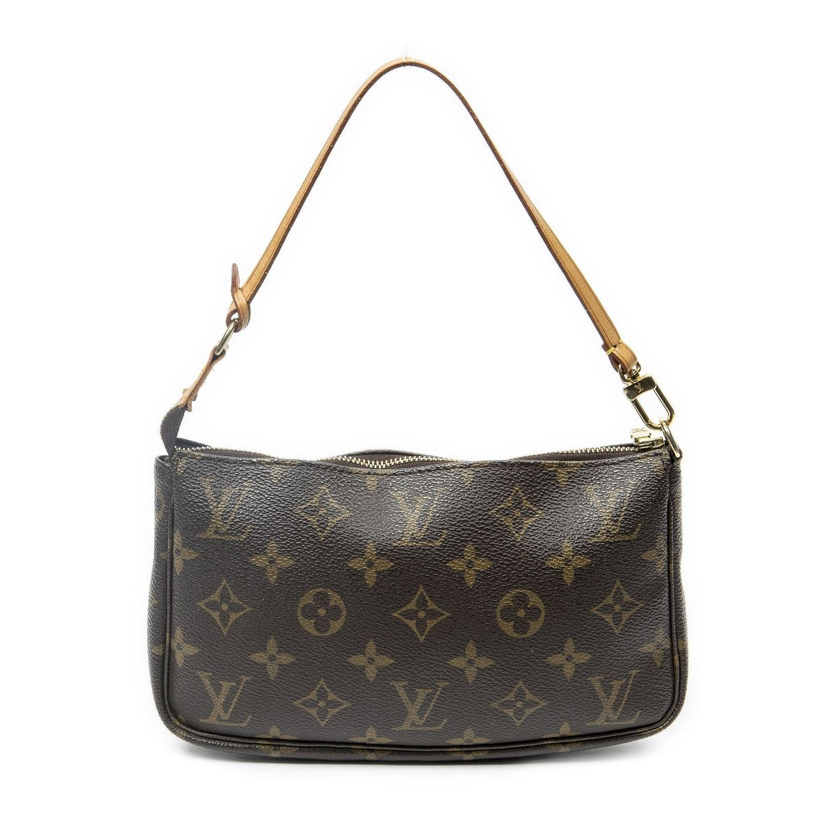 Louis Vuitton Pochette Brown Monogram Canvas — view 5