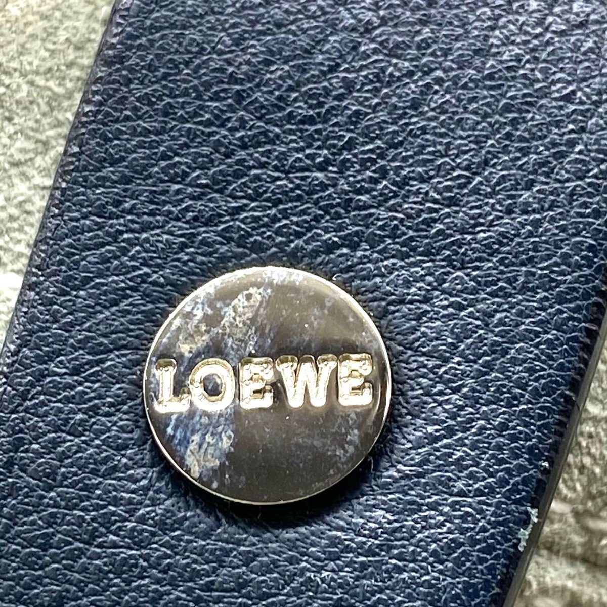 Loewe Handbag Suede Anagram Pouch Travel — view 10