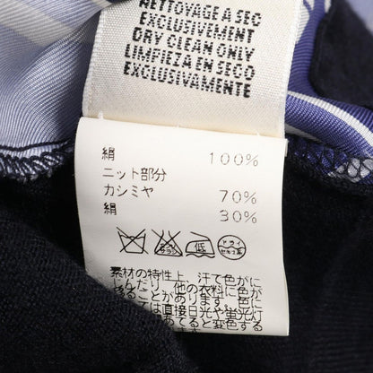 Hermes Knit Twill Lane Bal de Bulles Cashmere Silk — view 3