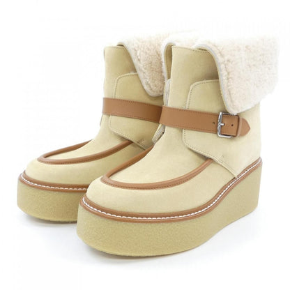 Hermes Hemisphere Boots Beige 36 — view 3