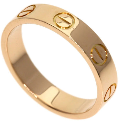 Cartier Mini Love Ring 46 18k Pink Gold