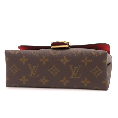 Louis Vuitton Locky BB Red Brown Monogram Canvas Leather 2-Way Shoulder Bag — view 3