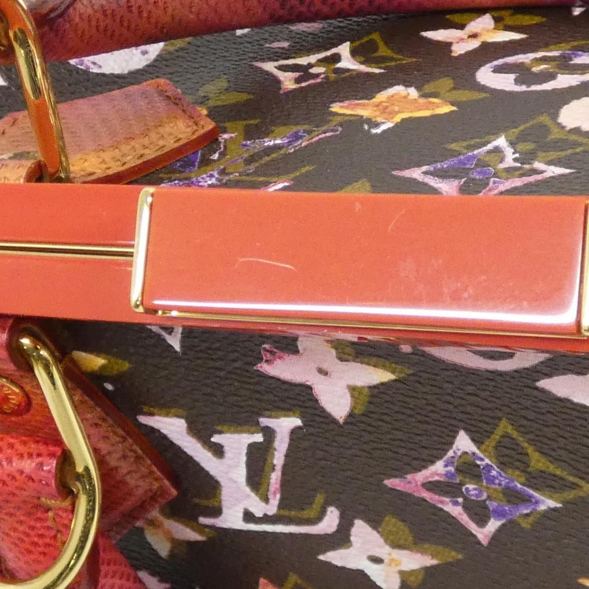 Louis Vuitton Monogram Watercolor Papillon Bag — view 7
