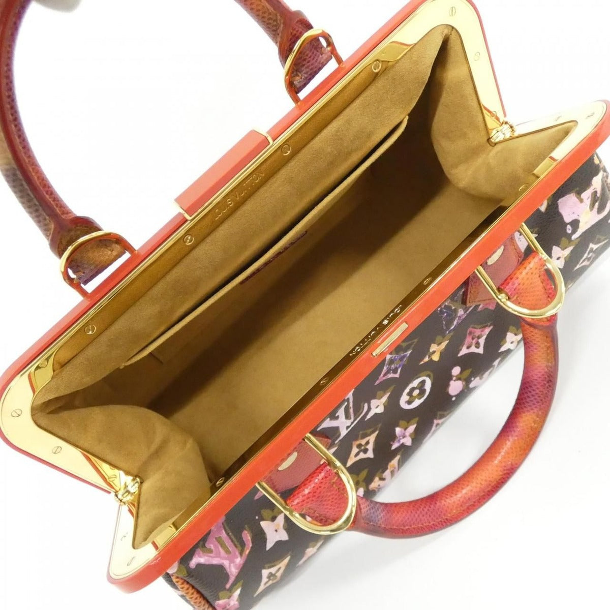 Louis Vuitton Monogram Watercolor Papillon Bag — view 9