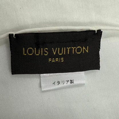 Louis Vuitton Scarf Silk Car Pattern White — view 5